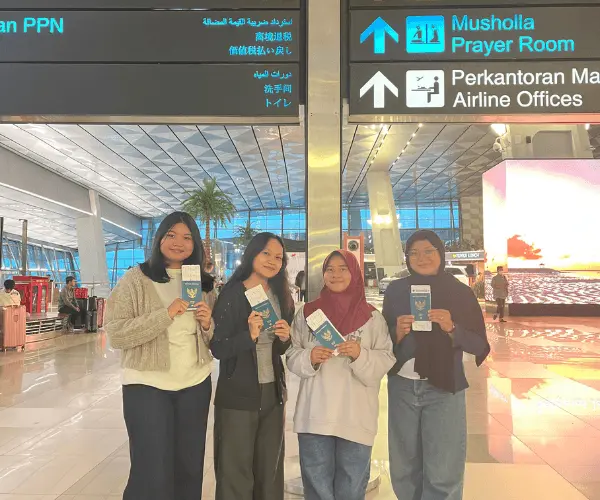 Momen keberangkatan peserta menuju Jepang 7