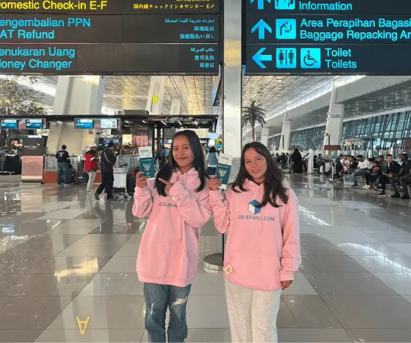 Momen keberangkatan peserta menuju Jepang 3