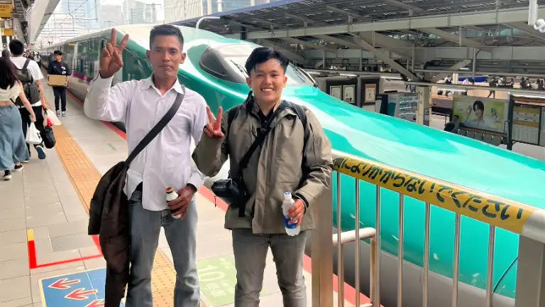 Siswa JobJepang menikmati kehidupan di Jepang