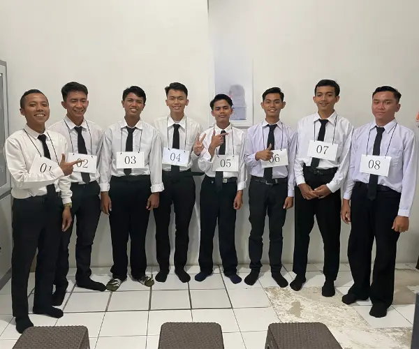 Momen interview siswa JobJepang dengan perusahaan Jepang